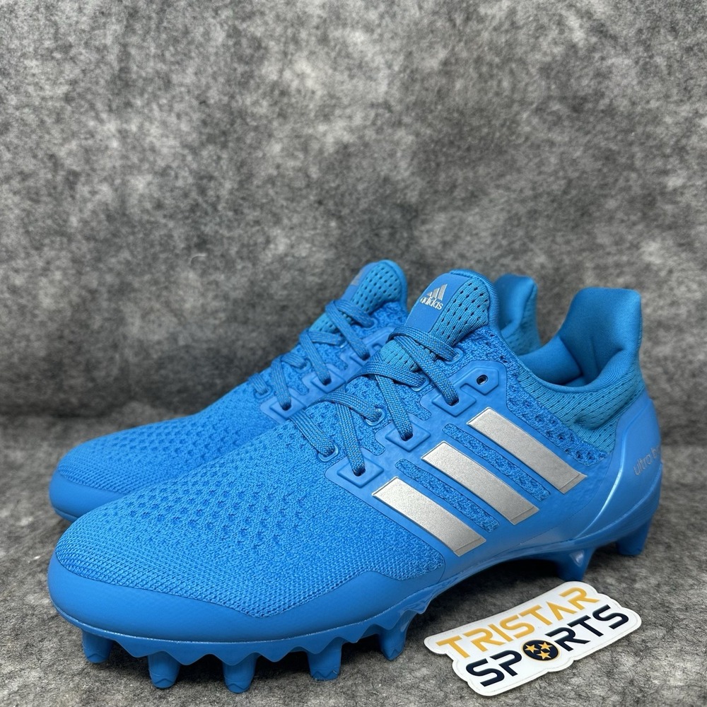 Adidas Ultraboost Football Cleats Mens Size 9 Solar Blue Silver JP7412